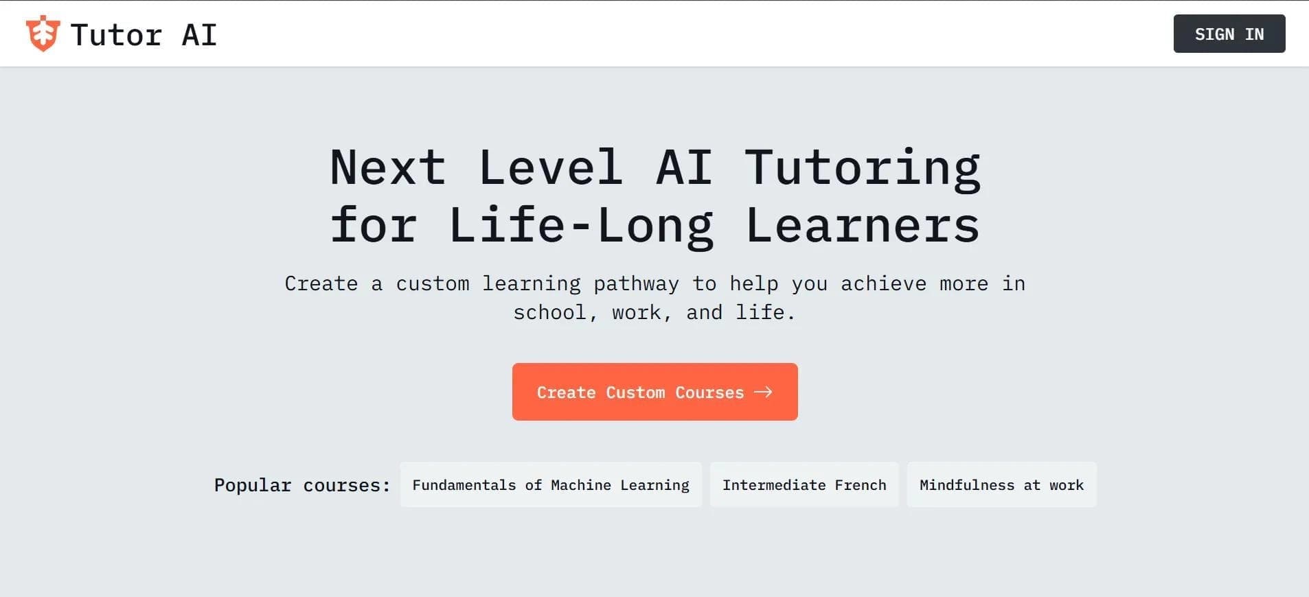 Tutor AI