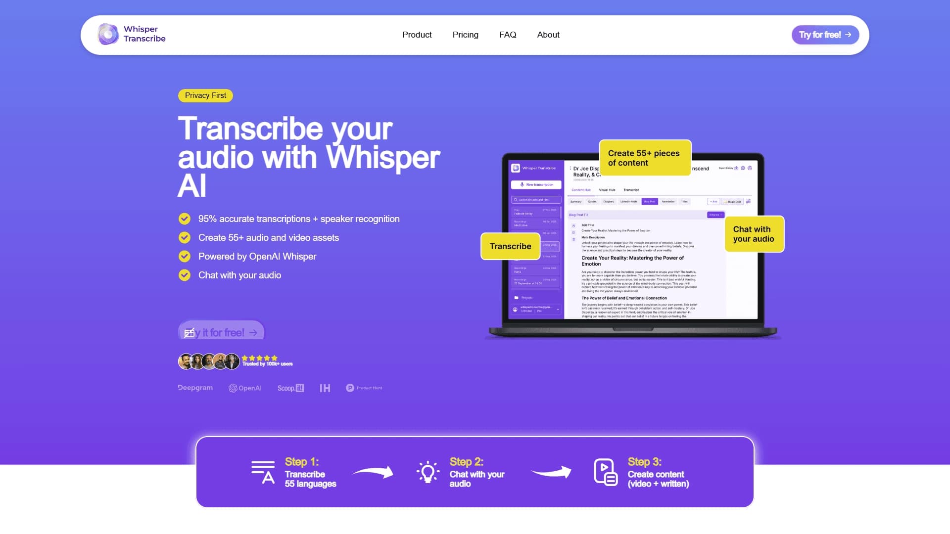 WhisperTranscribe