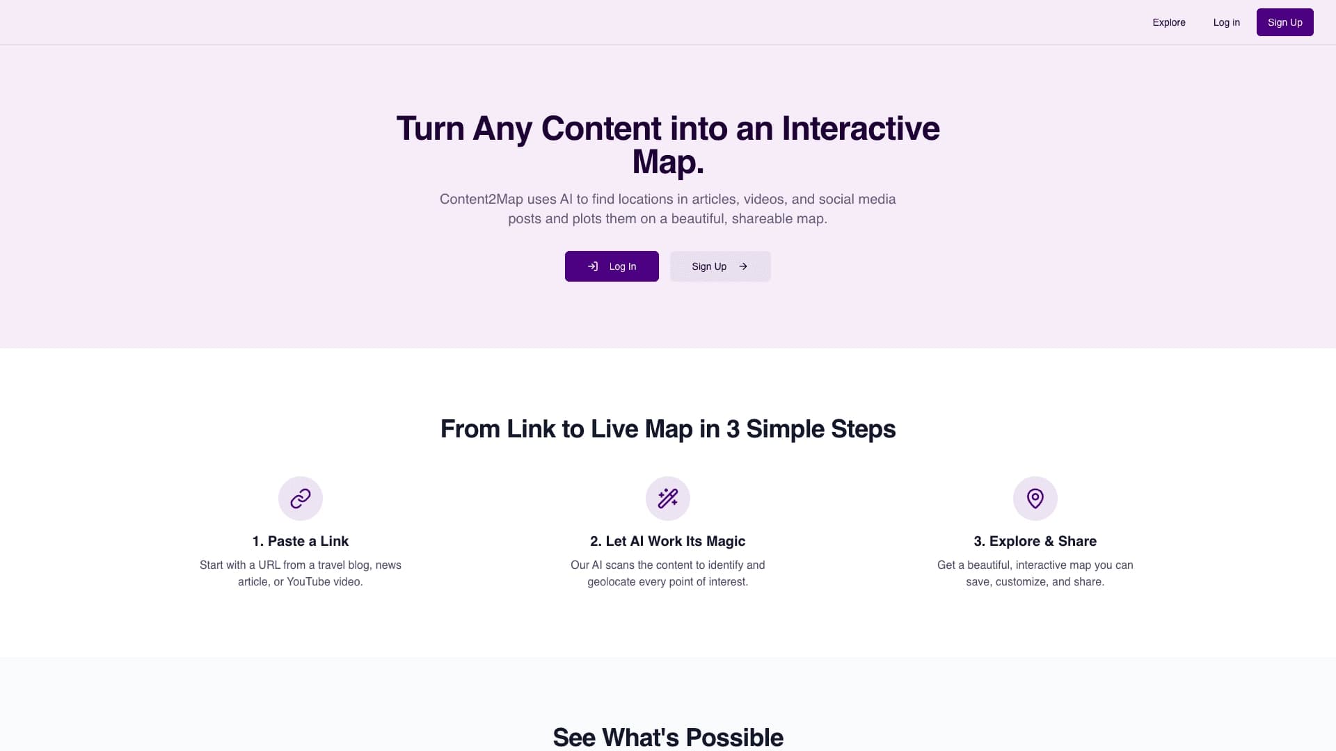 Content2Map