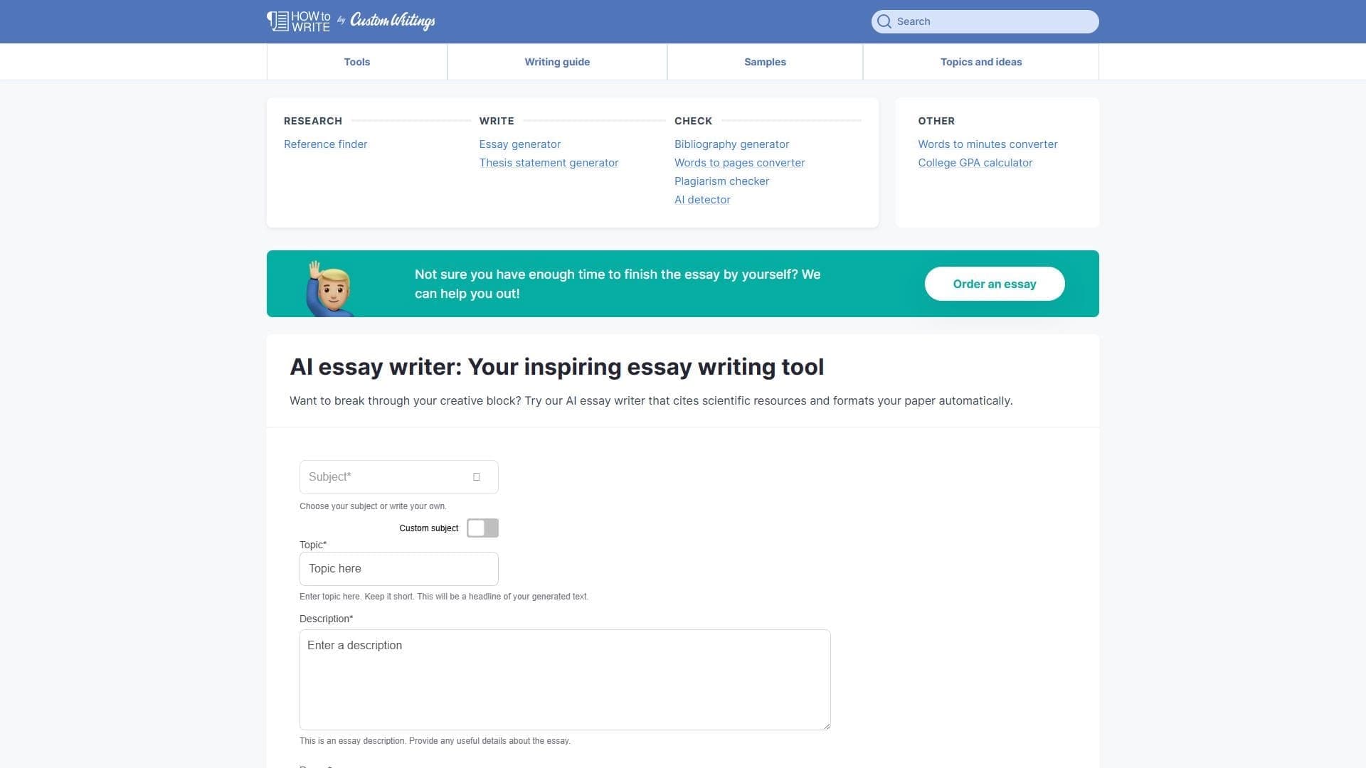 CustomWritings