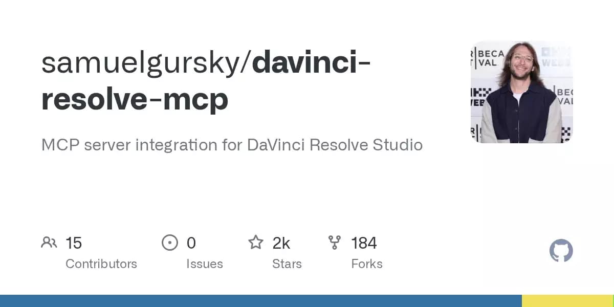 DaVinci Resolve MCP Server