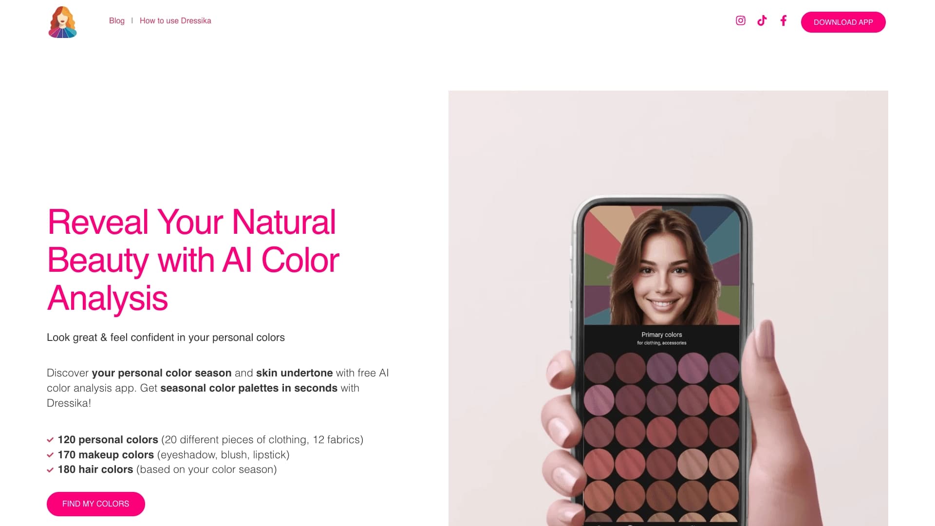 Dressika Color Analysis