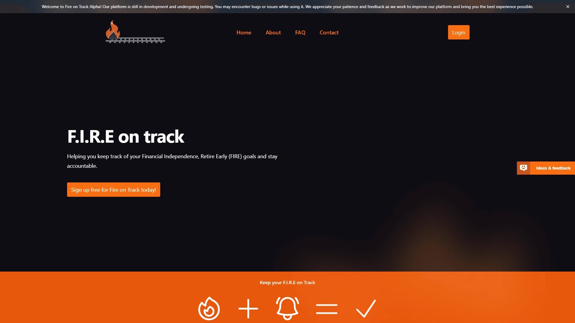 F.I.R.E On Track