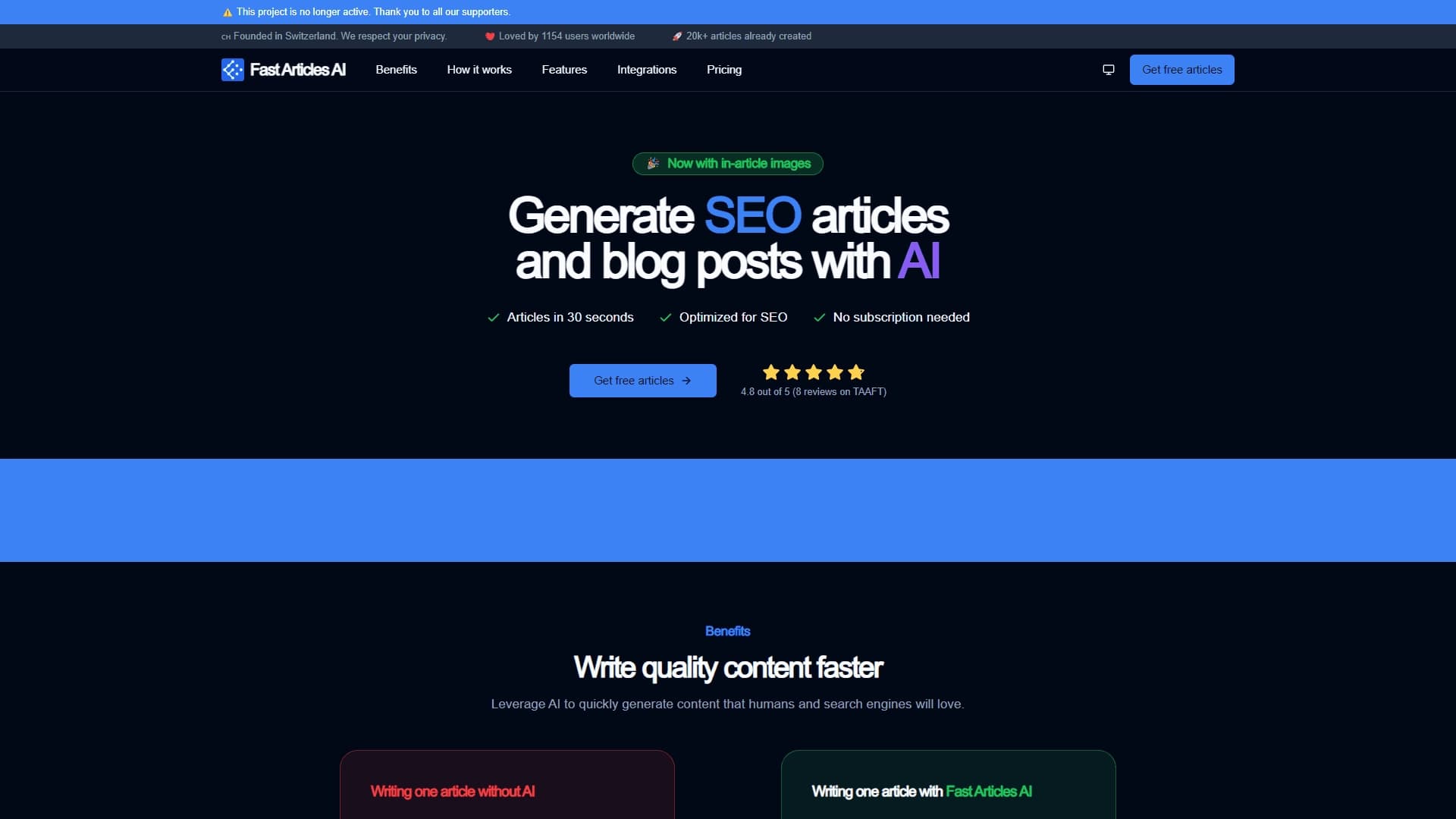 Fast Articles AI