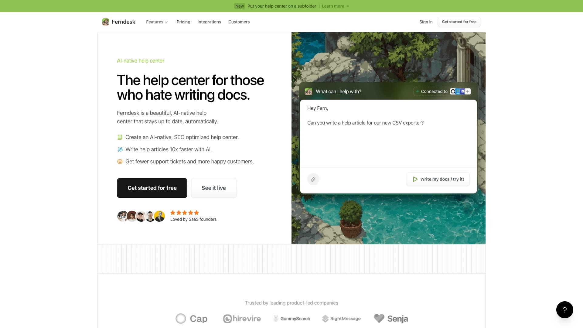 Ferndesk