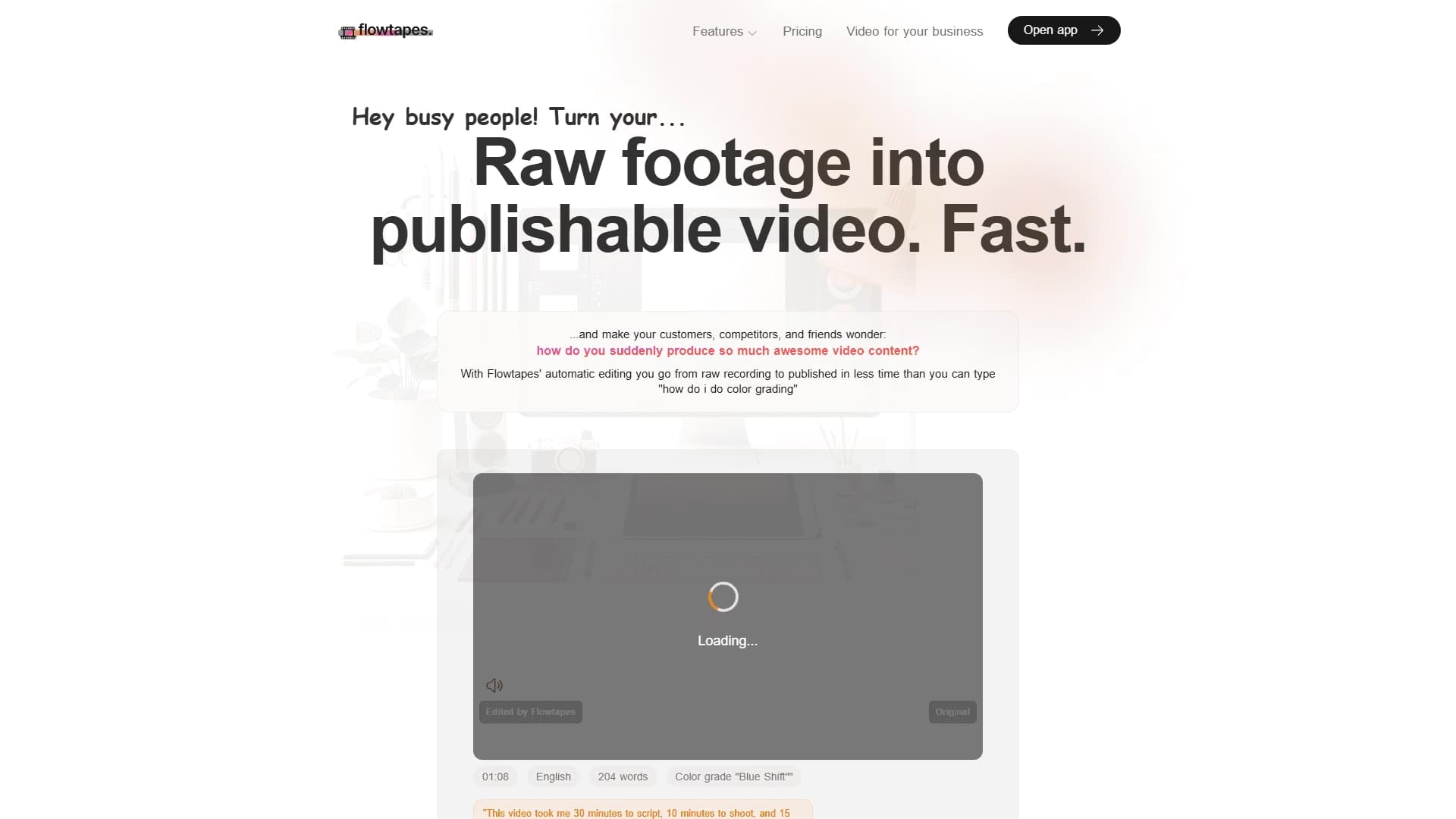 Flowtapes