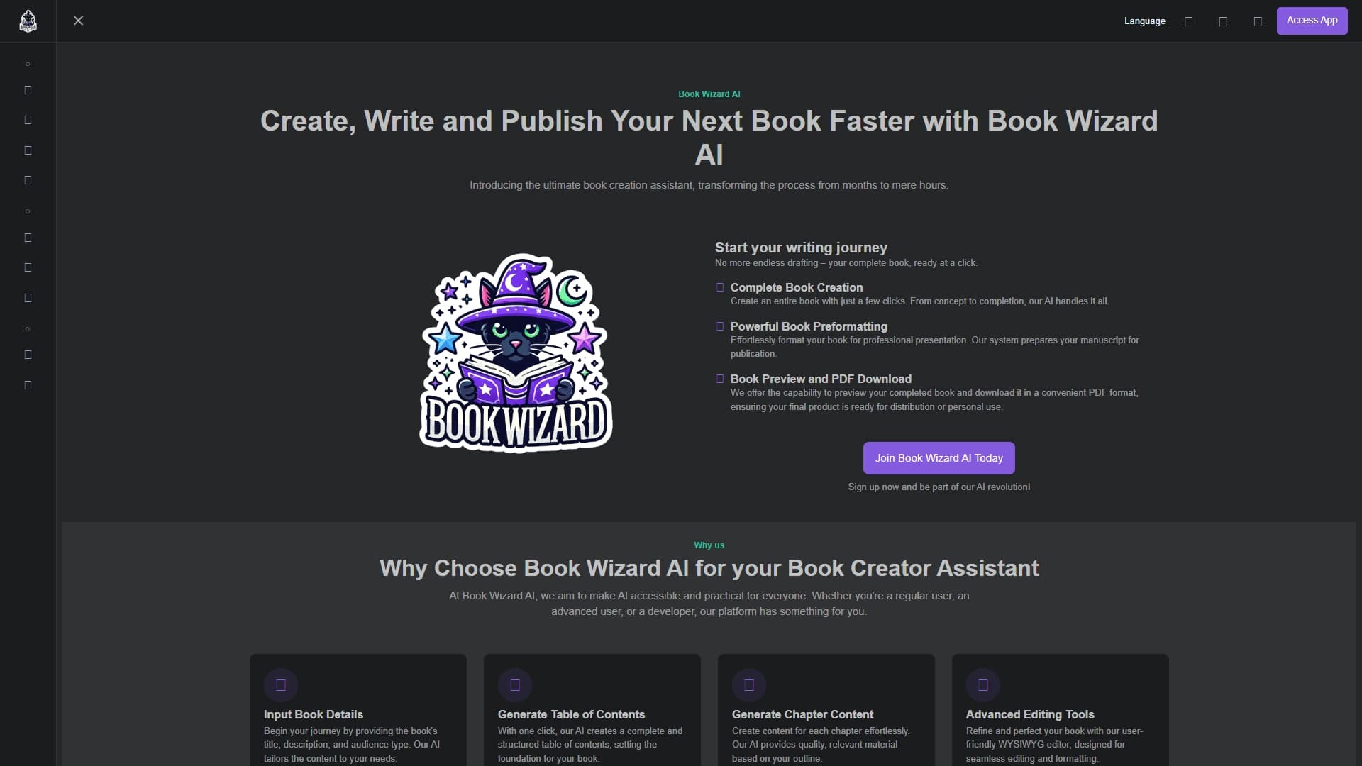 Book Wizard AI