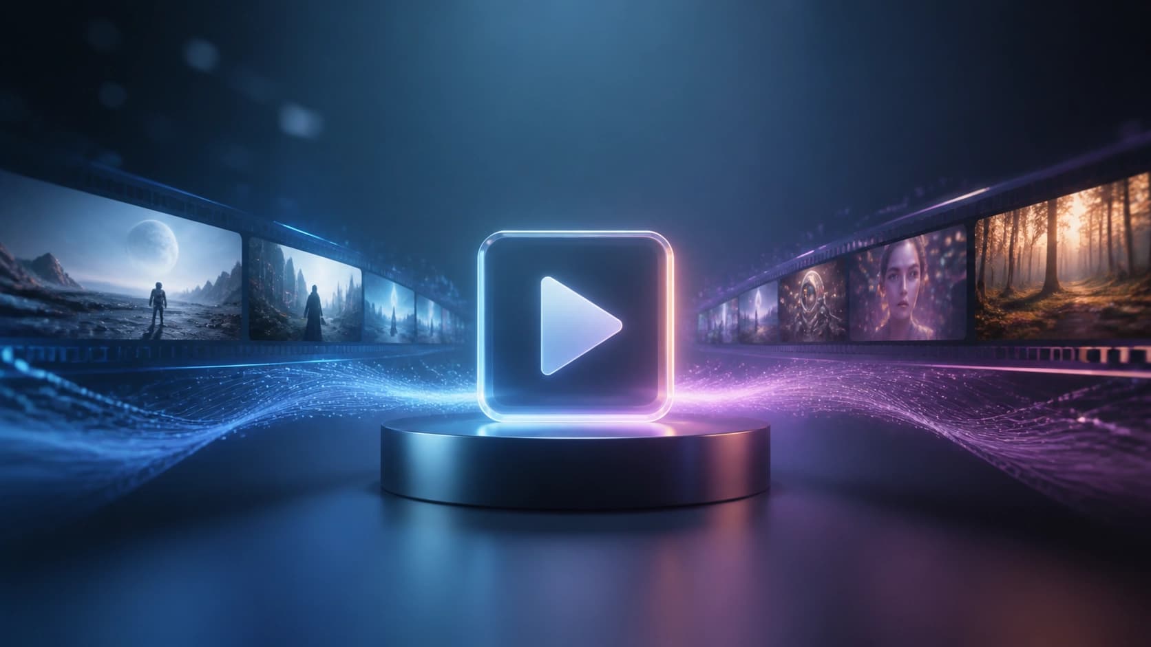 Empat generator video dalam percobaan: Video Hunyuan, Kling AI, Luma AI, dan MiniMax
