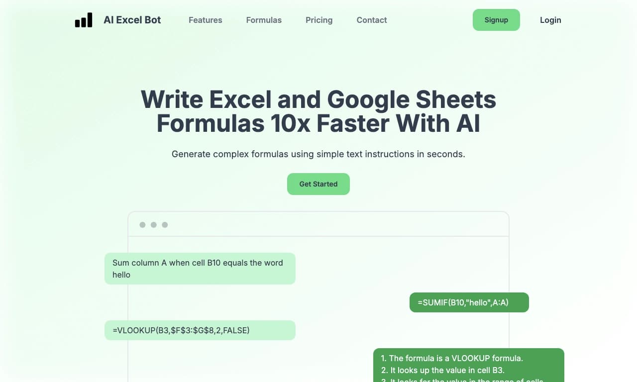AI Excel Bot