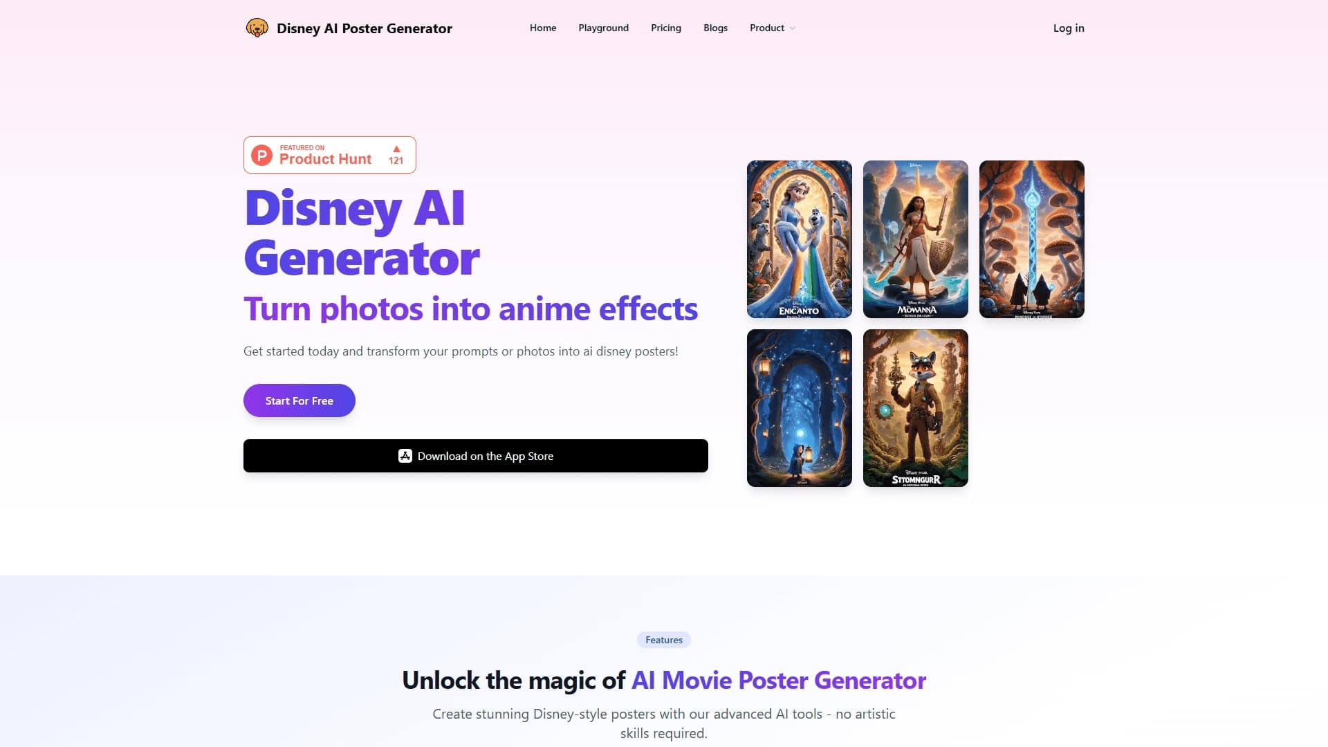 Disney AI Poster