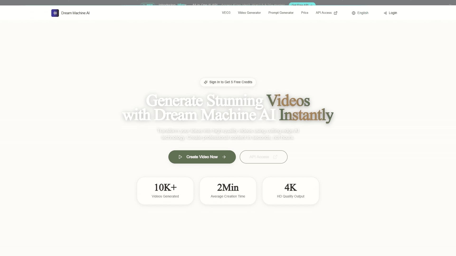Dream Machine AI